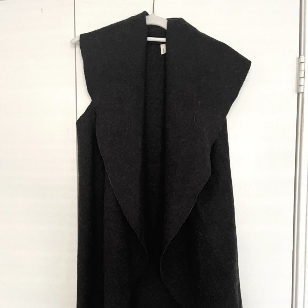 Long Wool Vest
